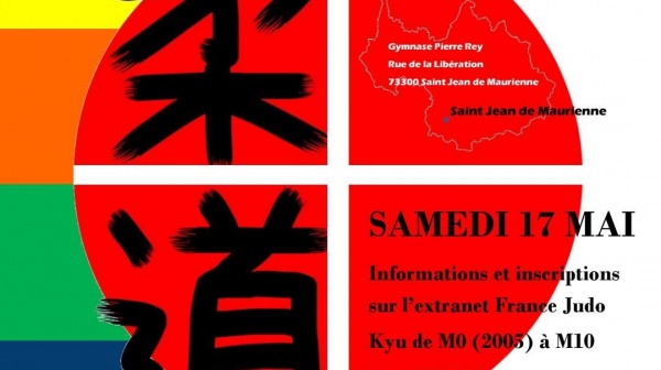 TOURNOI DE SAVOIE VETERAN CEINTURE DE COULEURS