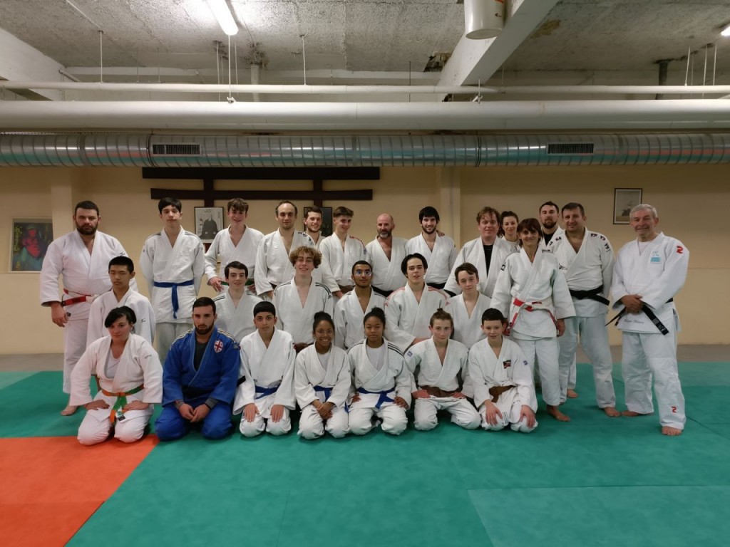 Image de l'actu 'Entrainement en commun, le club Allobroges judo et le club de Challes les Eaux (27/01/2023)'