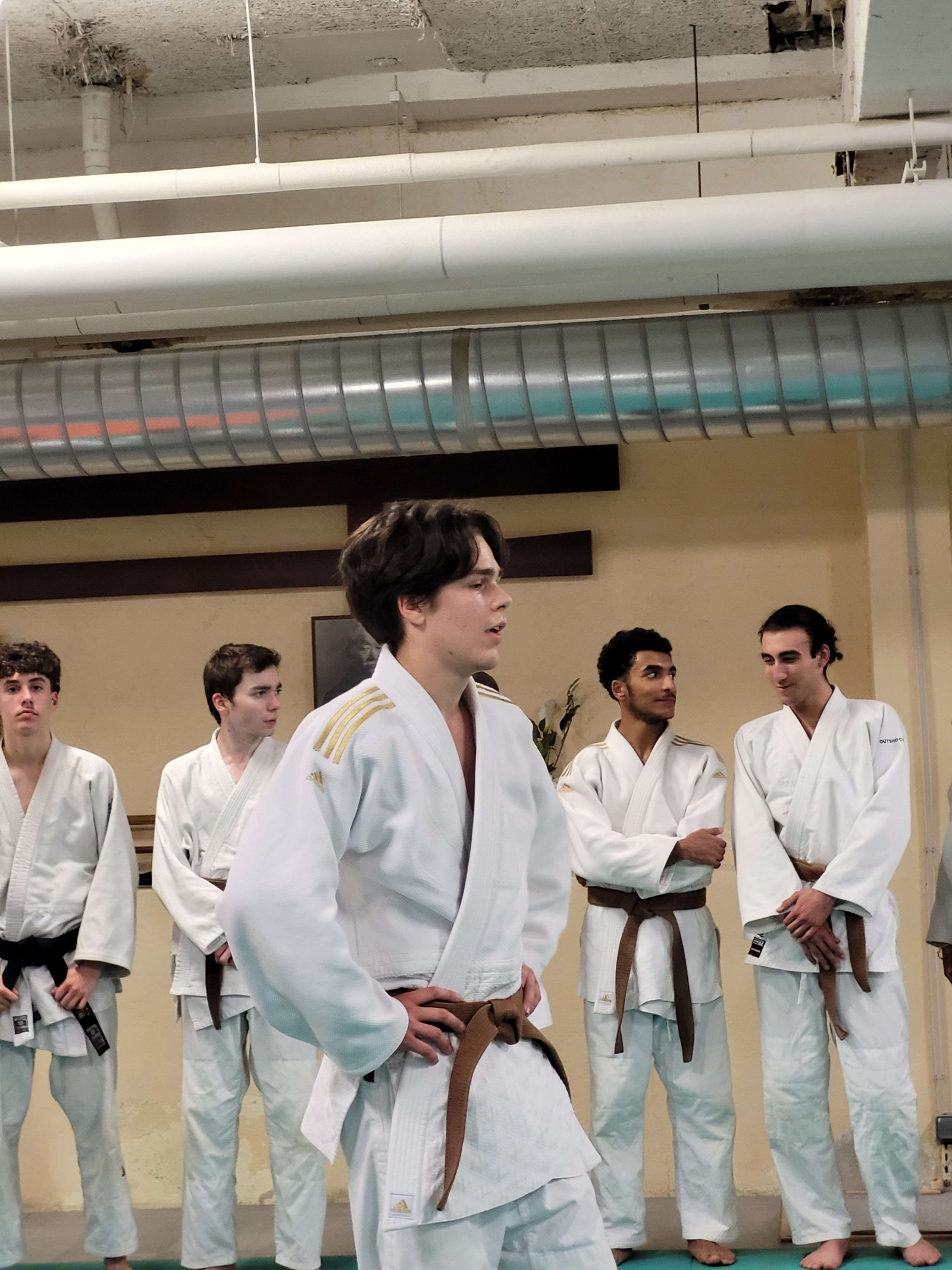 Allobroges judo fête de la ceinture noire de Gianni (05/04/2024)